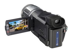 sony 索尼 hdr hc1e 数码摄像机 外观 清晰大图 精彩图片